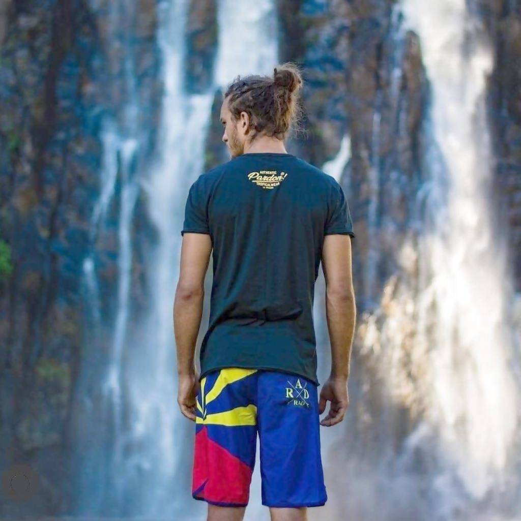 Short De Bain Homme Motif Drapeau Sardaigne - Séchage Rapide, Doublure Maille, Poches - Parfait Plage, Piscine, Surf